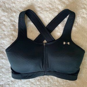 Under Armour Zip Front Sports Bra